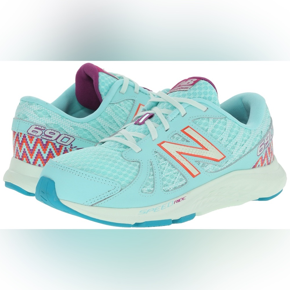 New Balance Girls Size 12 Toddler Little Girls Shoes Sneakers Athletic Lace Up